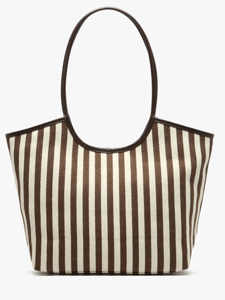 Schoudertas Rayure Nat et nin Bruin rayure RY ander zicht 4
