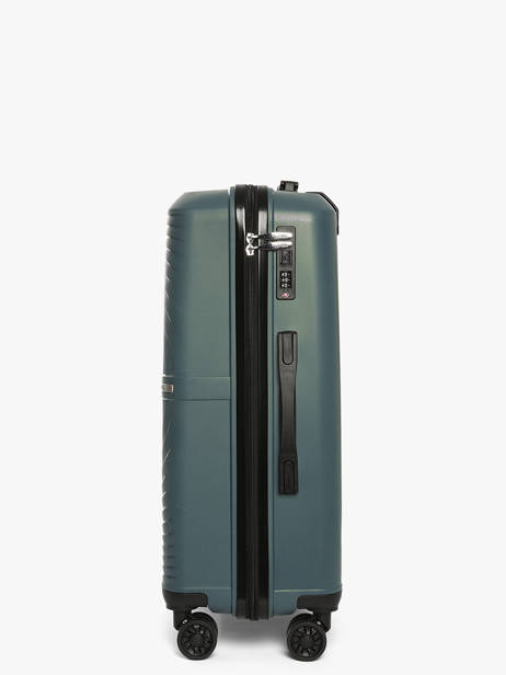 Harde Reiskoffer Montreal Travel Groen montreal M ander zicht 3