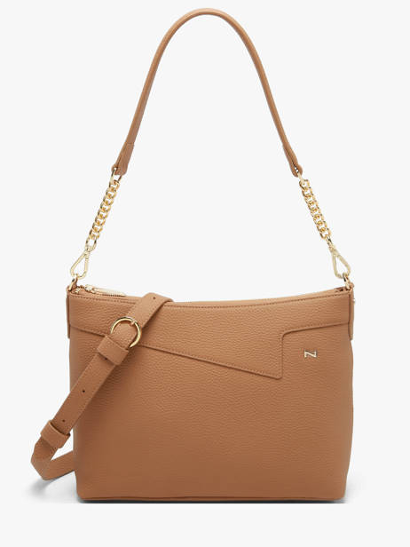 Cross Body Tas Grenada Leder Nathan baume Bruin nathan 56