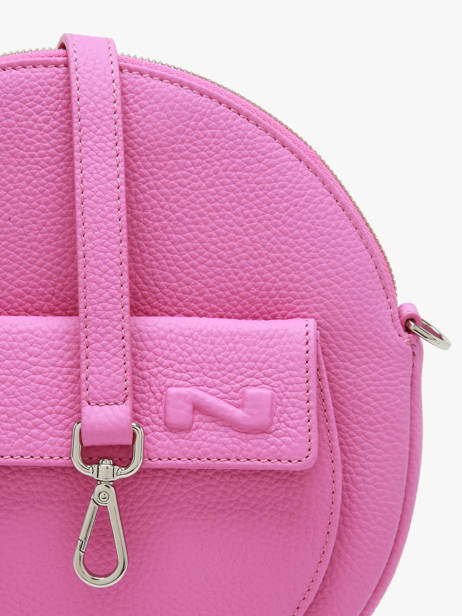 Cross Body Tas Dorine Leder Nathan baume Roze nathan 96KW3061 ander zicht 3