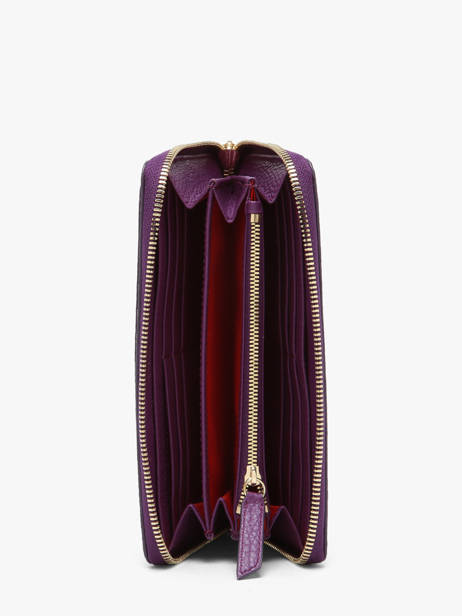 Portefeuille L Premier Flirt Leder Lancel Violet premier flirt A10111 ander zicht 1