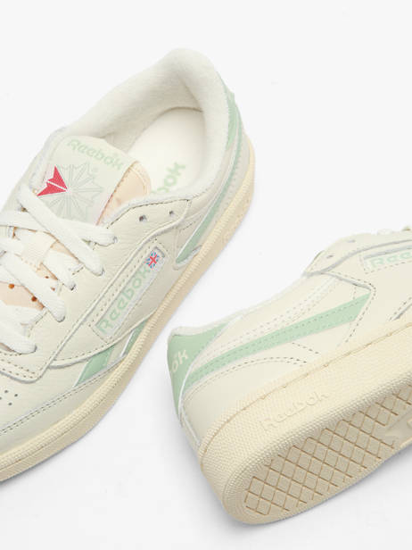 Sneakers Uit Leder Reebok Beige women 233957 ander zicht 2