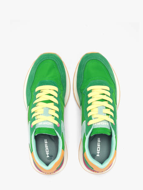 Sneakers Uit Leder Hoff Groen women 12602014 ander zicht 3