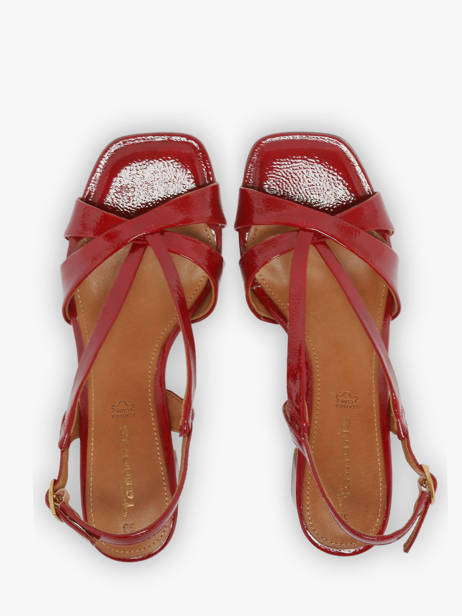 Sandalen Met Hak Tamaris Rood women 46 ander zicht 3