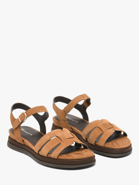 Sandalen Uit Leder Tamaris Bruin women 46 ander zicht 1