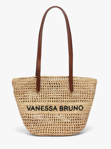 Schoudertas Cabas Raphia Raphia Vanessa bruno Beige cabas raphia 60V40818