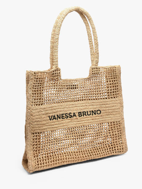 Schoudertas Cabas Raphia Raphia Vanessa bruno Beige cabas raphia 60V40892 ander zicht 1