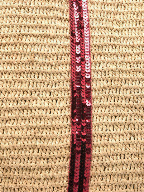 Schoudertas Cabas Raphia Raphia Vanessa bruno Beige cabas raphia 64V40315 ander zicht 2