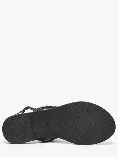 Open Sandalen Uit Leder Les tropeziennes Zwart women ORTEGA ander zicht 4