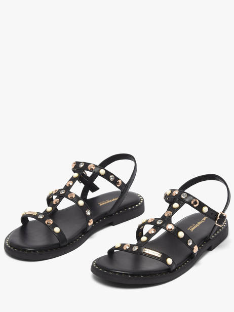 Sandalen Uit Leder Les tropeziennes Zwart women CORLYLOW ander zicht 1