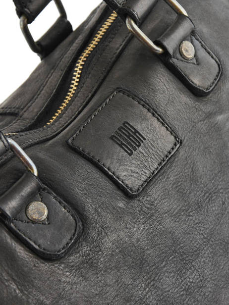 Handtas Heritage Leder Biba Zwart heritage BT1 ander zicht 1