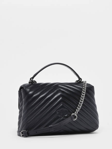 Cross Body Tas Love Bag Quilt Leder Pinko Zwart love bag quilt A0GK ander zicht 4